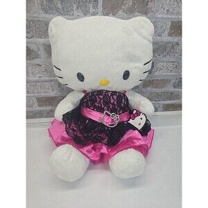 Build A Bear Hello Kitty Sanrio White Pink Dress MISSING Bow Yellow Nose 2011